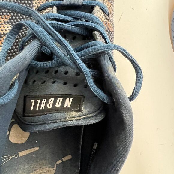 NOBULL Dark Floral Gum Trainers Blue US Size Mens 10 / Womens 11.5 - Picture 9 of 12